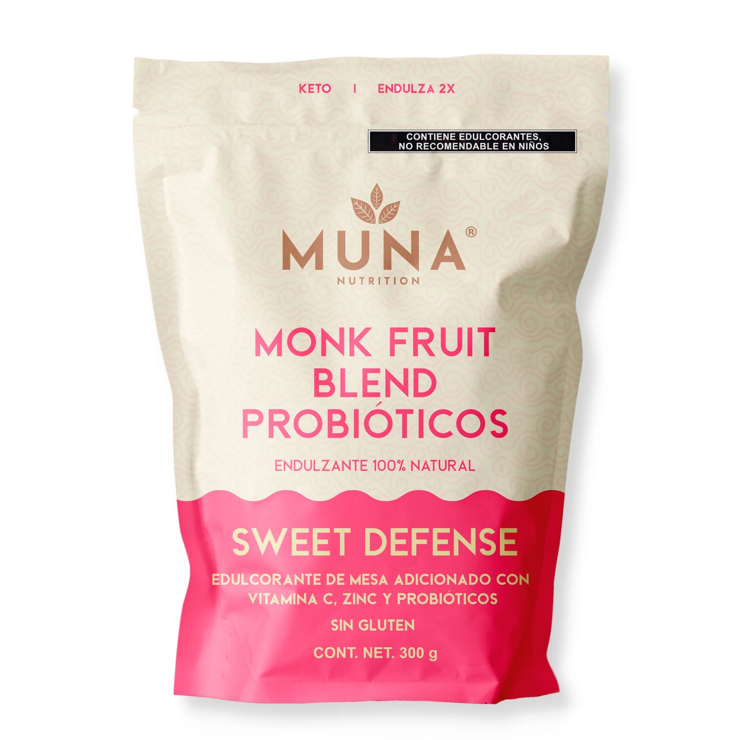 Monk Fruit con Probióticos - Sweet Defense