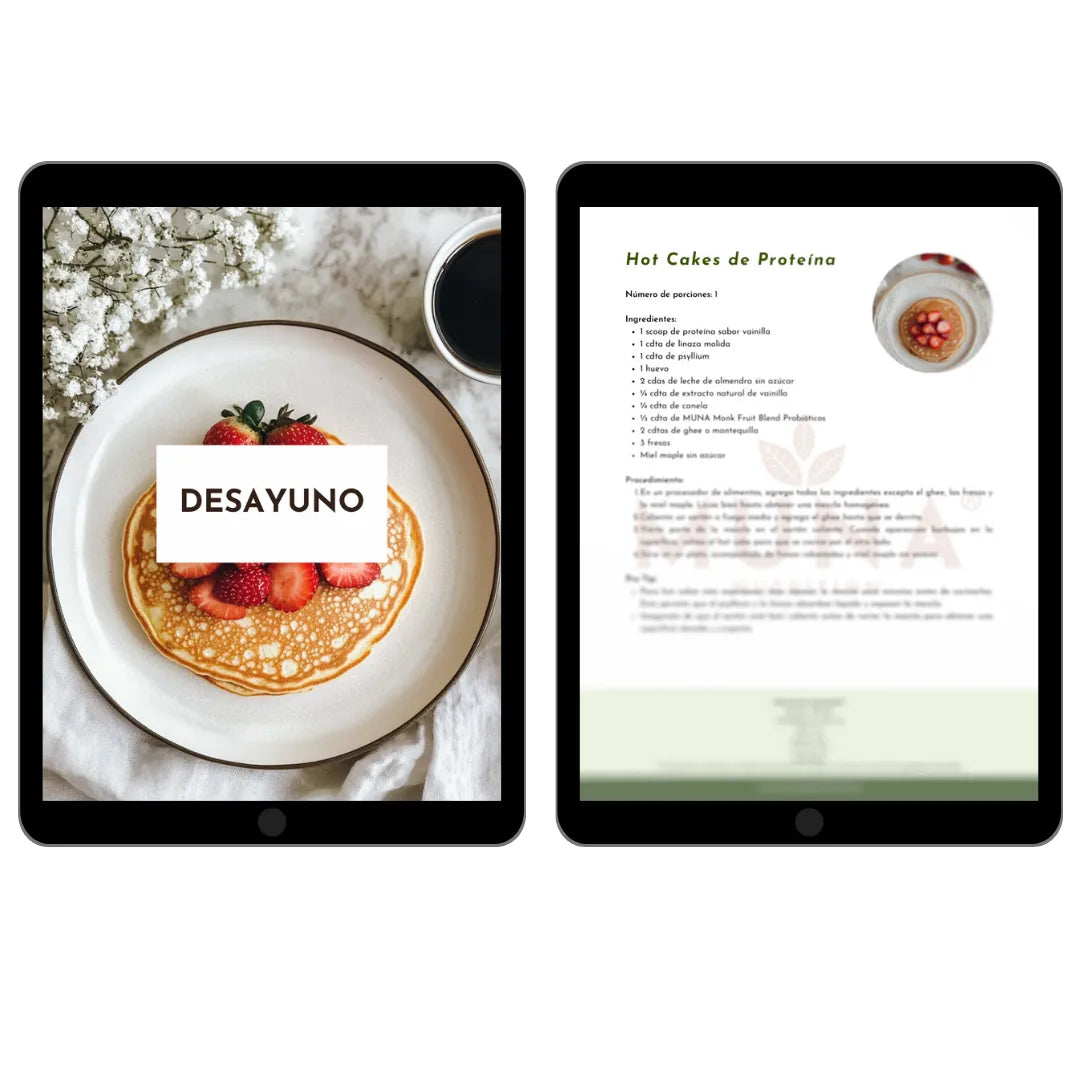 Foto de portada de la guia completa keto saludable mostrando las recetas de desayuno de la dieta keto.